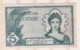 Banque De L Algérie. 5 Francs. 16 -11 - 1942 Alphabet J.1042 N° 826 - Algerije