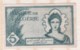 Banque De L Algérie. 5 Francs. 16 -11 - 1942 Alphabet J.1042 N° 826 - Algeria