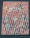 Zumstein 20  -Typ 8 - Rayon III - Mit Blauer Raute - Kontrolliert Marchard - 1843-1852 Correos Federales Y Cantonales