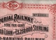 ! OBLIGATION CHINE CHINA Chinese Imperial Railway CHEMIN DE FER Shanghai Nanking, 1904, 5 % Eisenbahnanleihe, Emprunt - Asien