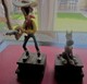 Figurines  Bandes Dessinées SCHLEICH LUCKY LUKE & RANTANPLAN EN RESINE PUBLICITAIRE ATLAS MORRIS 2009 - Autres & Non Classés