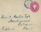 1901 NATAL ,  SOBRE ENTERO POSTAL CIRCULADO , DURBAN - ROLVENDEN - Natal (1857-1909)