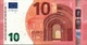 ! 10 Euro Currency, Money, Geldschein, Banknote , F002D3, Mario Draghi, EZB, ECB, Europäische Zentralbank - 10 Euro