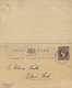 1929 , NATAL , ENTERO POSTAL CON TARJETA DE RESPUESTA , ROSE BANK - Cartas