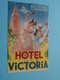 Hotel VICTORIA VALENCIA > Etiket / Etiquette Format +/- 9 X 14 Cm. > ( Fournier ) > Detail Zie/voir Photo ! - Etiquettes D'hotels