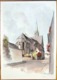 L'EGLISE AQUARELLE LUCIEN JOVENEAUX - Saint-Sébastien-sur-Loire