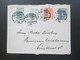 Österreich 1922 Dachauer MiF / Vierfarbenfrankatur Salzburg 2 - Hannover. Auslandsbrief - Covers & Documents