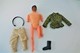 Vintage ACTION MAN MOLTO : SOLDIER WITH CLOTHES FOR PARTS OR REPAIR  - Made In Spain  - GI JOE - Action Man