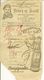 Ticket Wagons-lits  BRUXELLES-BALE 1959 " Pub * Montres - Scotch - Champigneulles " - Europa