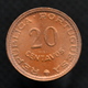 Portuguese Mozambique Coin 20 Centavos 1974. Africa. EF. Km88 - Mozambique