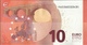 ! 10 Euro Currency, Money, Geldschein, Banknote , F002H5, Mario Draghi, EZB, ECB, Europäische Zentralbank - 10 Euro