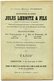 PARIS - Manufactures De Faïences Jules LOEBNITZ Et Fils - Rare Ouvrage De Présentation + Tarifs - 1893 -  Voir Scan - 1801-1900