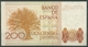 Spanien 200 Pesetas 1980, De Las Alas, KM 156, Leicht Gebraucht (M82) - [ 4] 1975-… : Juan Carlos I