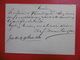 BELGIQUE LEOPOLD ENTIER POSTAL 1884 CACHET GOSSELIES PONTOISE PARIS ETRANGER BOULONNERIES VORMANS - Tarjetas 1871-1909