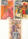 Lot De 6 Cartes Œuvres De  Chagall Vence 1963 - Other & Unclassified