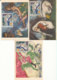 Lot De 6 Cartes Œuvres De  Chagall Vence 1963 - Other & Unclassified