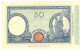 50 LIRE BARBETTI GRANDE L MATRICE LATERALE TESTINA FASCIO 17/02/1930 SPL+ - Sonstige