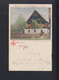 Czechoslovakia PPC Eger Cheb House 1899 - Czech Republic