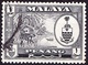 MALAYA PENANG 1960 1c Black SG55 Fine Used - Penang