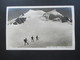 Österreich 1927 Echtfoto AK 3 Bergsteiger Am Weg Zur Wildspitze 3774 Meter Ötztal / Oetzthal - Alpinisme