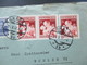 Österreich 1937 MiF Volkstrachten Und 3x Nr. 638 Muttertag Graz 6 - Wohlen In Der Schweiz. Auslandsbrief - Covers & Documents