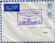 HONG KONG LETTRE PAR AVION AVEC CACHET "RE-OPENING OF THE LINE HONGKONG-HAIPHONG-HANOI 10 TH MAY 1948 BY AIR FRANCE" - Lettres & Documents