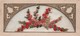 Carte De Voeux/ BONNE ANNEE/ Composition Florale  En Tissu/ Brodée Sur Tulle/Renée SABOURDIN/vers 1930     CVE149 - New Year