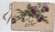 Carte De Voeux/Meilleurs Souhaits/ Joyeux Noël/Bouquet De Chardons/For Auld Lang Syne/TUCK & SONS/vers 1900-10   CVE151 - Nieuwjaar