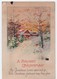 Carte De Voeux/A Bright Christmas/ Carte Postale/ Canada / Verdun/Chalets  Sous La Neige/ Vers 1925  CVE156 - New Year