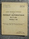 Guide Technique Du Pistolet Automatique De 9mm Modèle 1950 - Autres & Non Classés