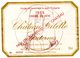 Etiquette (11,9X8,4)Château GILETTE 1955  Sauternes Créme De Tête Cuvée En Hommage à Jean Troisgros Bout N° 00092 - Bordeaux