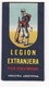 LEGION EXTRANGERA, INDUSTRIA ARGENTINA. RAZOR BLADE LAME DE RAISOR HOJA DE AFEITAR. CIRCA 1930s - BLEUP - Scheermesjes