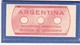 ARGENTINA REVISADA AL MICROSCOPIO. RAZOR BLADE LAME DE RAISOR HOJA DE AFEITAR. CIRCA 1930s - BLEUP - Scheermesjes