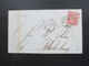 Altdeutschland NDP 1868 Nr. 4 EF Stempel K2 Hannover Nachts (2x) Nach Bückeburg. Zackenkreisstempel W.F.H. - Covers & Documents