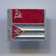 CUBA / RUSSIA USSR - Friendship, Vintage Pin, Badge, Abzeichen - Verenigingen