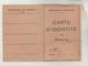 CARTE D'IDENTITE N°97 DU 8/03/1950 COMMISSAIRE DE POISSY TIMBRES FISCAUX 50 ET 8 FRANCS - Sonstige & Ohne Zuordnung