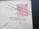 Altdeutschland NDP 1868 GA Umschlag U1 Ab Stempel Ra2 Schkoelen (2x) Rückseitig Ak Stempel Und Ausgabe - Entiers Postaux