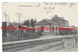 SILLE LE GUILLAUME - LA GARE - AMBULANTS JOUR BREST PARIS LETTRE B - SARTHE - POUR LT CARRERE 21 RI LANGRES - CPA - Sille Le Guillaume