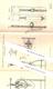 Original Patent - Anton Herschel , Lauban | Fritz Messner , Breslau , 1888 , Leder - Walkmaschine | Schuster , Schuhe !! - Historical Documents