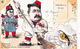 CPA Peinte à La Main Caricature Satirique Politique COMBES / BERTEAUX L' Arc En Ciel N° 15 Illustrateur MILLE (2 Scans) - Satirical