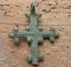 Ancient Vikings Bronze Cross 10-13 Centuries - Archéologie