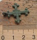 Ancient Vikings Bronze Cross 10-13 Centuries - Archéologie