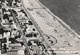 RIMINI-VEDUTA PANORAMICA DELLA SPIAGGIA-REAL PHOTO-VIAGGIATA 1959  -F.G - Rimini