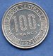 Gabon  -  100 Francs 1971 -  Km # 12   -  état TTB+ - Gabon