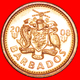 + GREAT BRITAIN (2007-2012): BARBADOS ★ 1 CENT 2008 MINT LUSTER! LOW START ★ NO RESERVE! - Barbados (Barbuda)