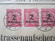 DR Dienst Hochinflation 10/1923 Nr. 97 (5) MeF Waagerechter 5er Streifen! Straßen Und Flussbauamt Speyer - Oficial