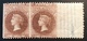 South Australia 1876-1900 1s IMPERF VERTICALLY SG 130a Mint RARE, VF, Cert. BPA - Mint Stamps