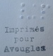 R1591/36 - TYPE MERCURE Sur CARTON " IMPRIMES POUR AVEUGLES " - Cachet EXPOSITION PHILATELIQUE PARIS - POSTE AERIENNE - Lettres & Documents