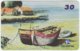 BRASIL I-644 Magnetic Telemar - Painting, Traffic, Boat - Used - Brésil