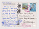 #49872 MARSHALL ISLANDS RPPc 1990s W/Nice BIRD And FISH Stamps Airmail Sent To Germany - Marshalleilanden